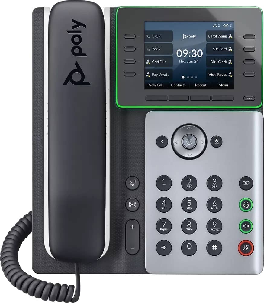 Poly Edge E320 Bluetooth IP Phone 82M88AA - The Telecom Spot