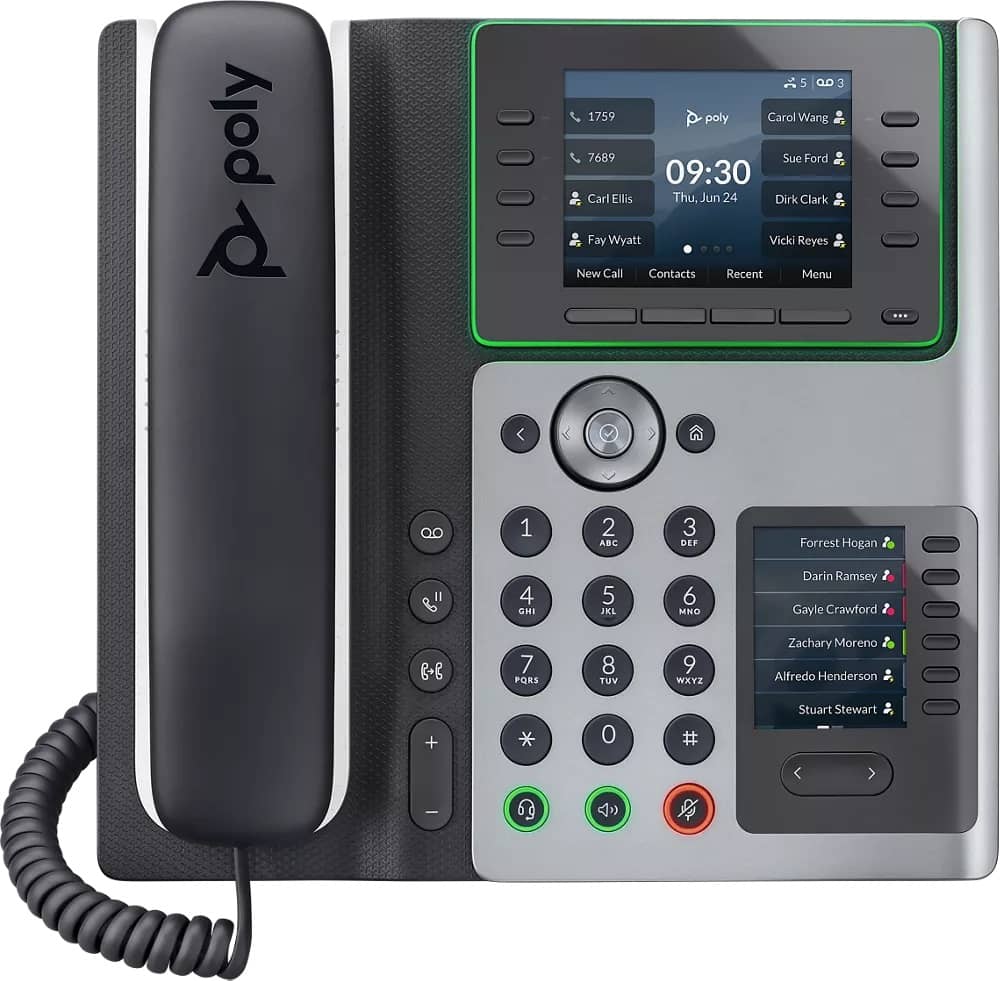 Poly Edge E400 IP Phone 82M93AA - The Telecom Spot