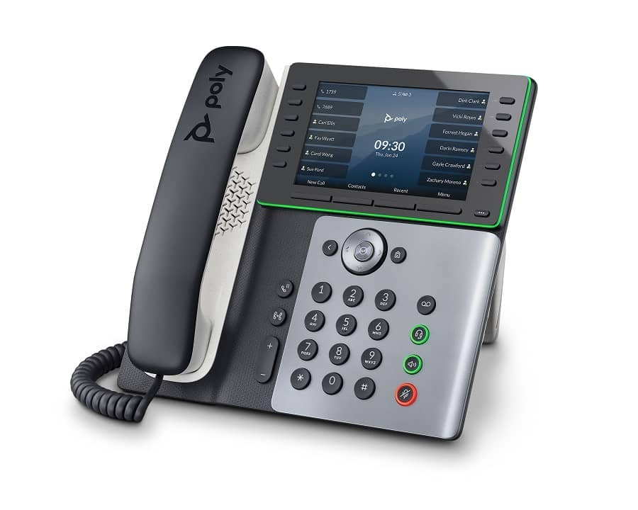 Poly Edge E500 IP Phone 82M94AA - The Telecom Spot