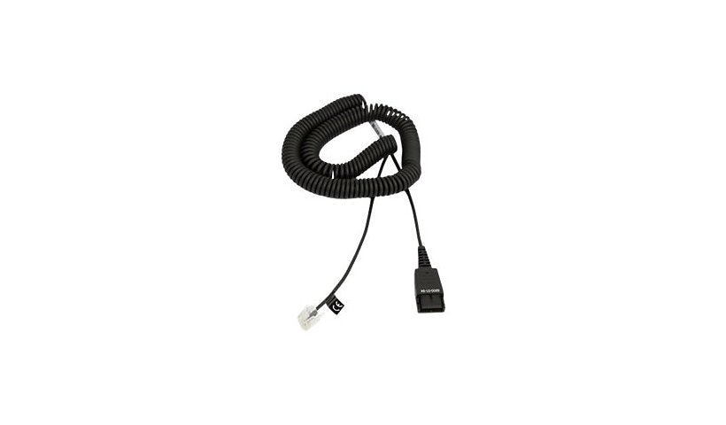 Quick Disconnect to RJ - 45 Coiled Cord for Siemens OpenStage Phones 8800-01-94 - The Telecom Spot
