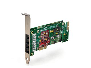 Sangoma A20100DE 2 FXS PCI-E Analog Card w/ EC HW A200-A20100DE - The Telecom Spot