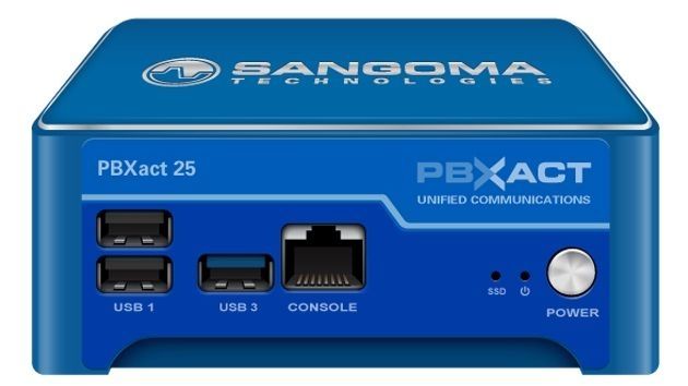 Sangoma PBXact 25 UC Phone System PBXT-UCS-0025 - The Telecom Spot