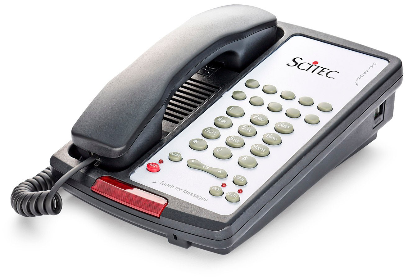 Scitec Aegis - 10S - 08 Analog Phone Black 88102 88102 - The Telecom Spot