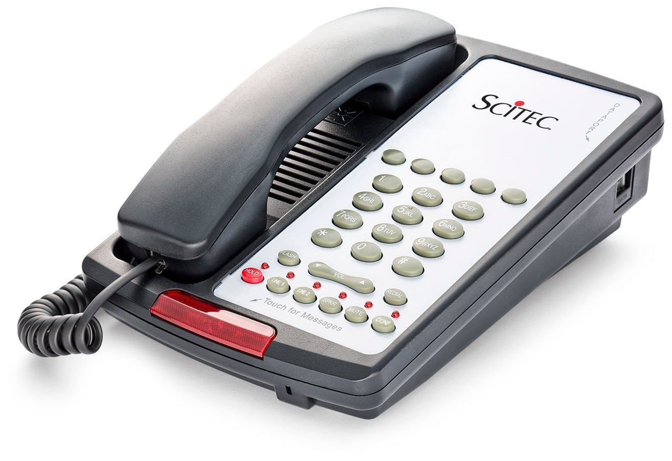 Scitec Aegis - T5 - 08 Analog Phone Black 89052 89052 - The Telecom Spot
