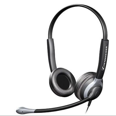 Sennheiser Over-the-Head Binaural Premium Communications Headset with Large Ear Cups (includes Ultra Noise Cancelling Microphone) CC540 - The Telecom Spot