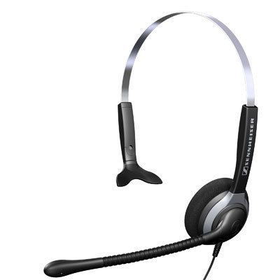 Sennheiser Over-the-Head Monaural Communications Headset SH230 - The Telecom Spot