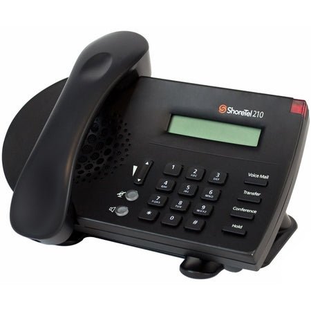 ShoreTel 210 IP Phone SHOR-IP210-Black - The Telecom Spot