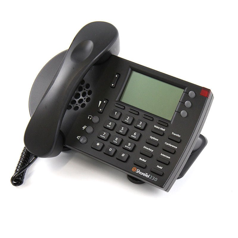 ShoreTel 230 IP Phone SHOR-IP230-B-RF - The Telecom Spot