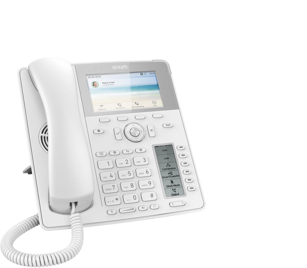 Snom D785 IP Phone (White) 00004392 - The Telecom Spot