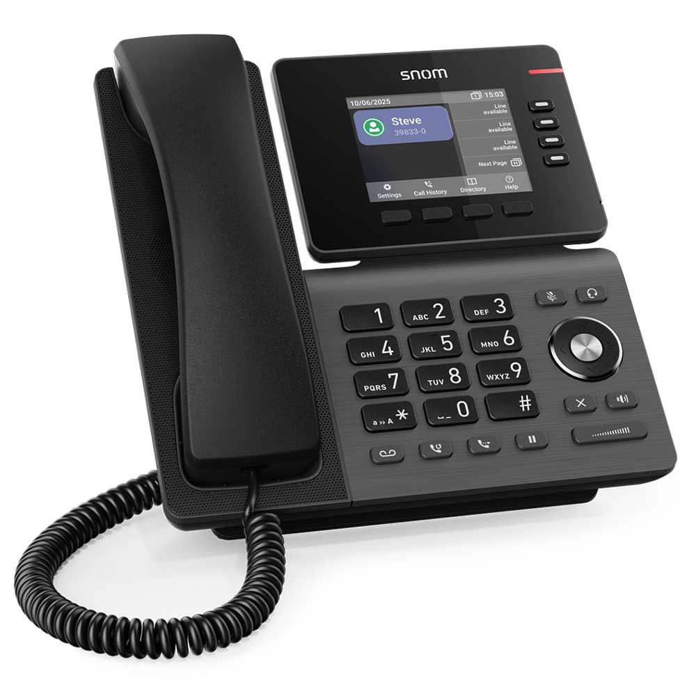 Snom D810WB Desk Phone – Wi - Fi & Bluetooth SIP Phone 80-S259-00 - The Telecom Spot