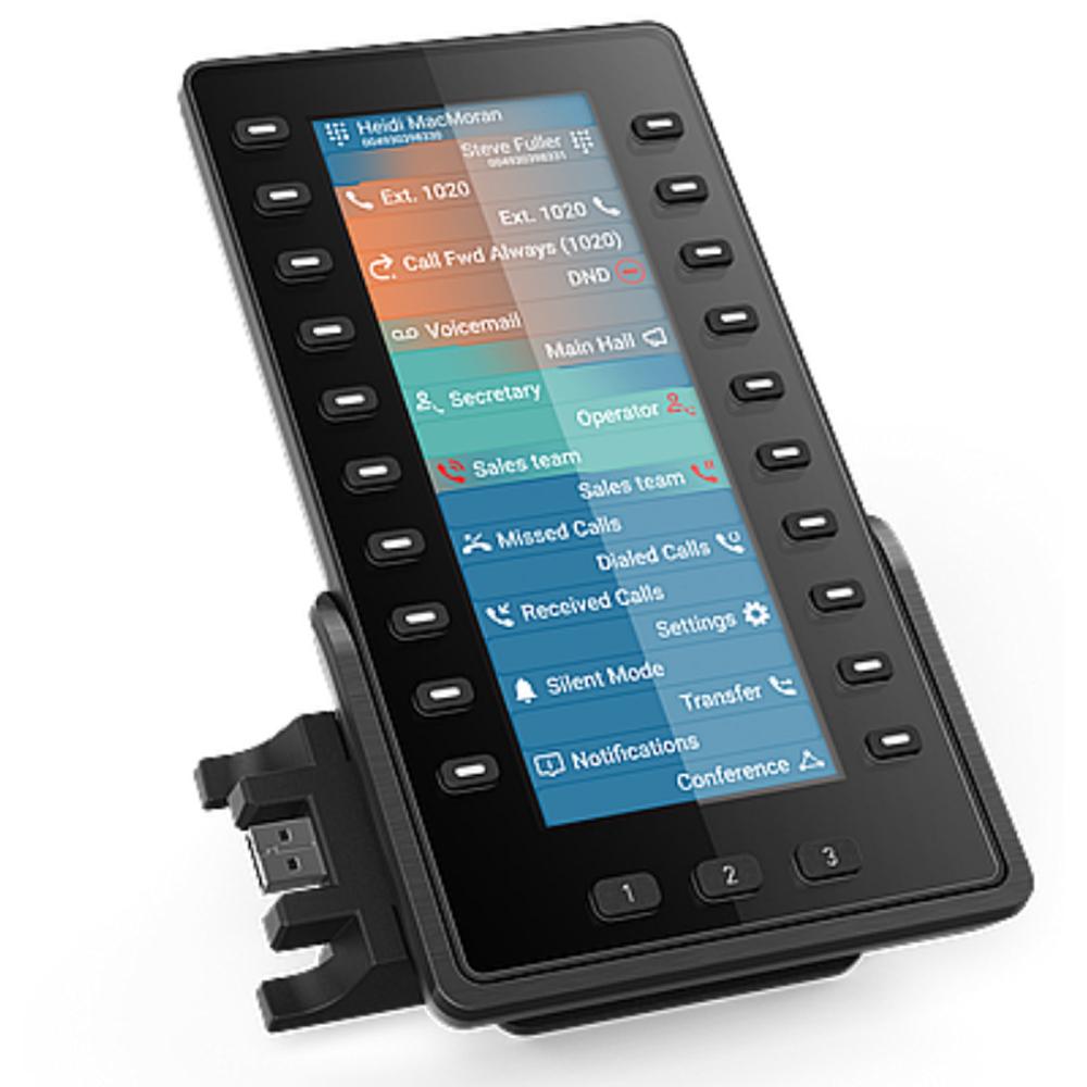 Snom D8C Color Expansion Module – 6.8" TFT Display & 60 Programmable Keys for D8xx Series IP Phones 80-S127-00 - The Telecom Spot