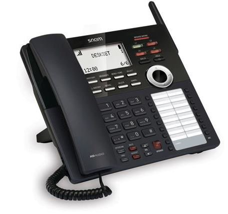 Snom M18 KLE SIP DECT 4-Line Desk Phone M18-KLE - The Telecom Spot