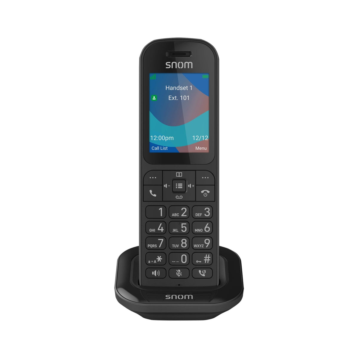 Snom M53 DECT Handset – 2.4" Color Display, 12h Talk for M250/M500 Base 00004740 - The Telecom Spot