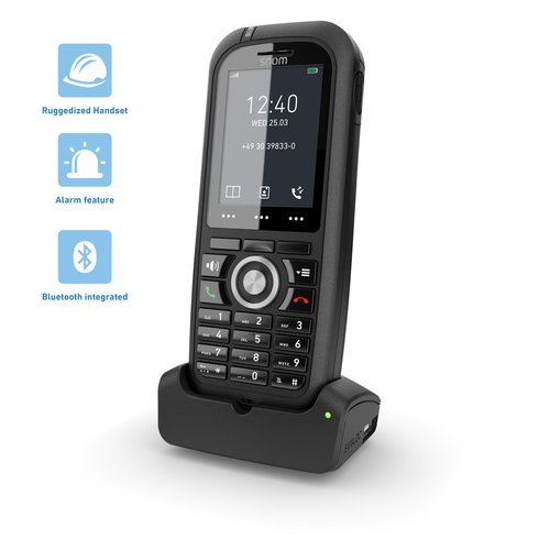 Snom M80 Ruggedized DECT Handset 00004424 - The Telecom Spot