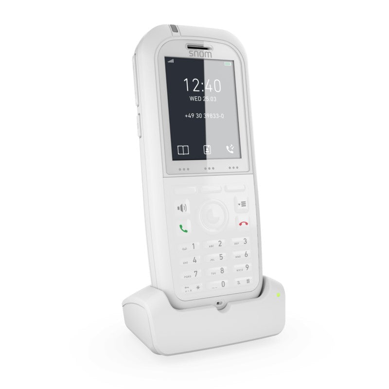 Snom M90 Antibacterial DECT Handset – IP65 Ruggedized Hygiene Handset for Hospitals & Healthcare 00004425 - The Telecom Spot