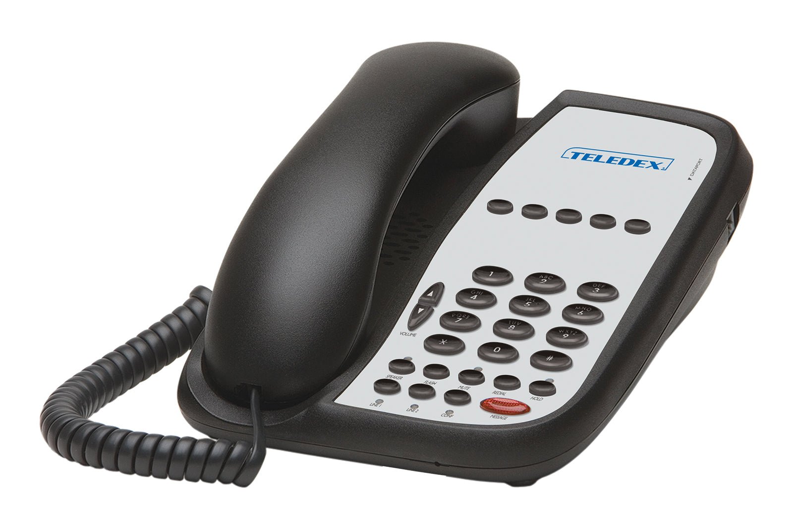 Teledex A205S Analog Phone Black IPN341491 IPN341491 - The Telecom Spot
