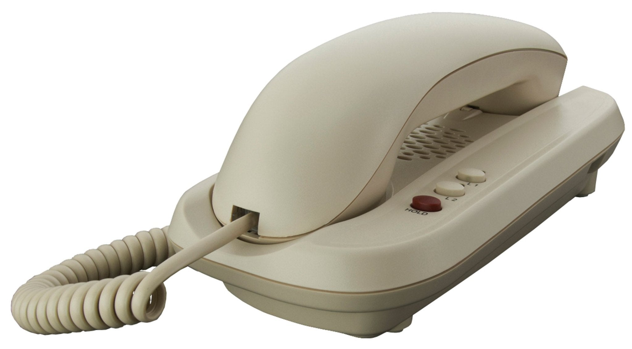 Teledex AT 1201 Trimline Analog Phone Ash IPN34059 IPN34059 - The Telecom Spot