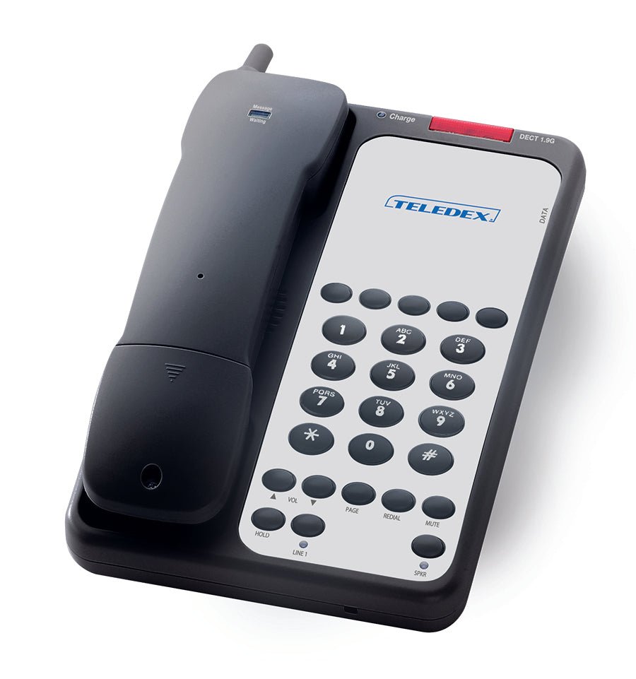 Teledex DCT1905 Analog Cordless Phone Black OPL951491 OPL951491 - The Telecom Spot