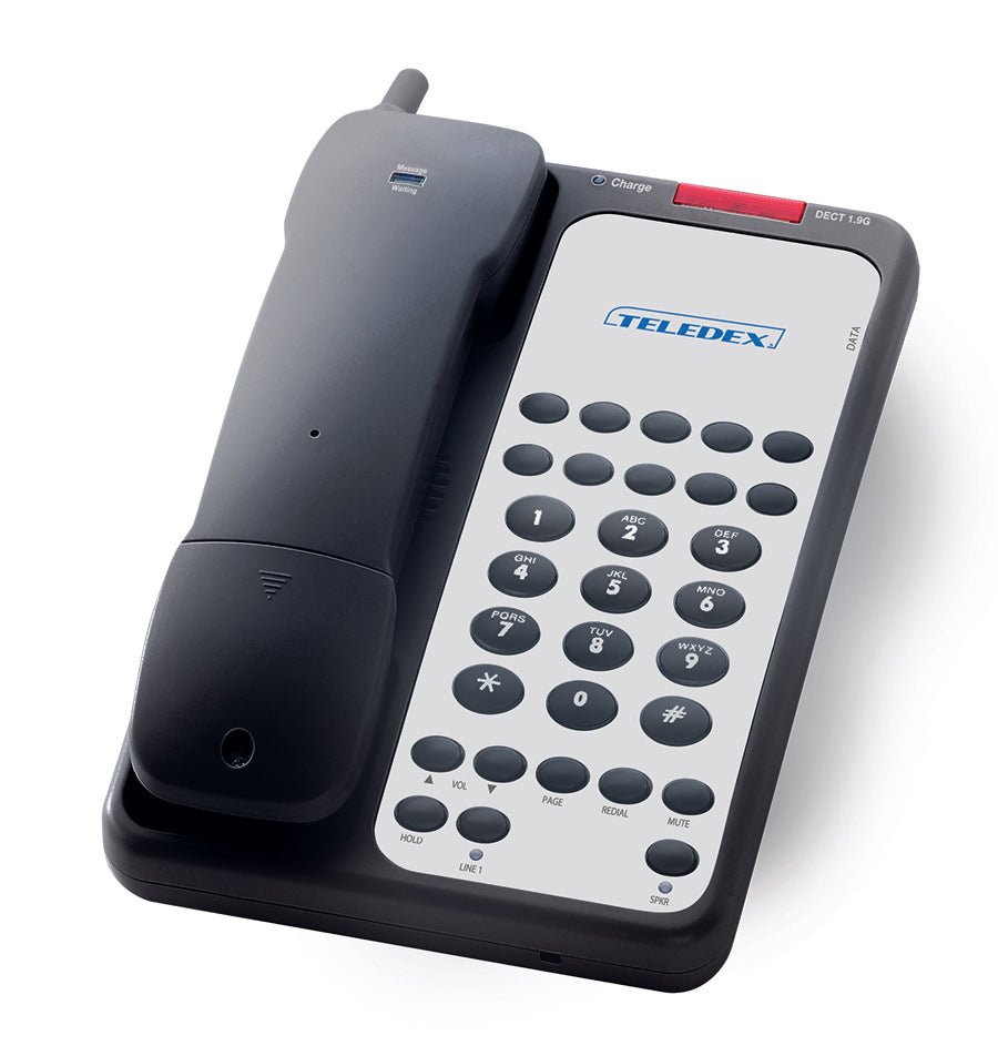 Teledex DCT1910 Analog Cordless Phone Black OPL953391 OPL953391 - The Telecom Spot