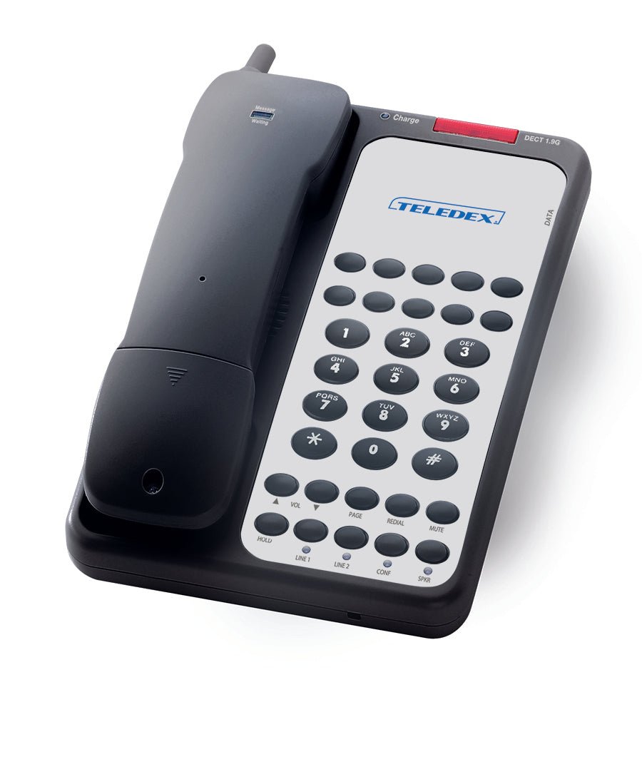 Teledex DCT2910 Analog Cordless Phone Black OPL973591 OPL973591 - The Telecom Spot
