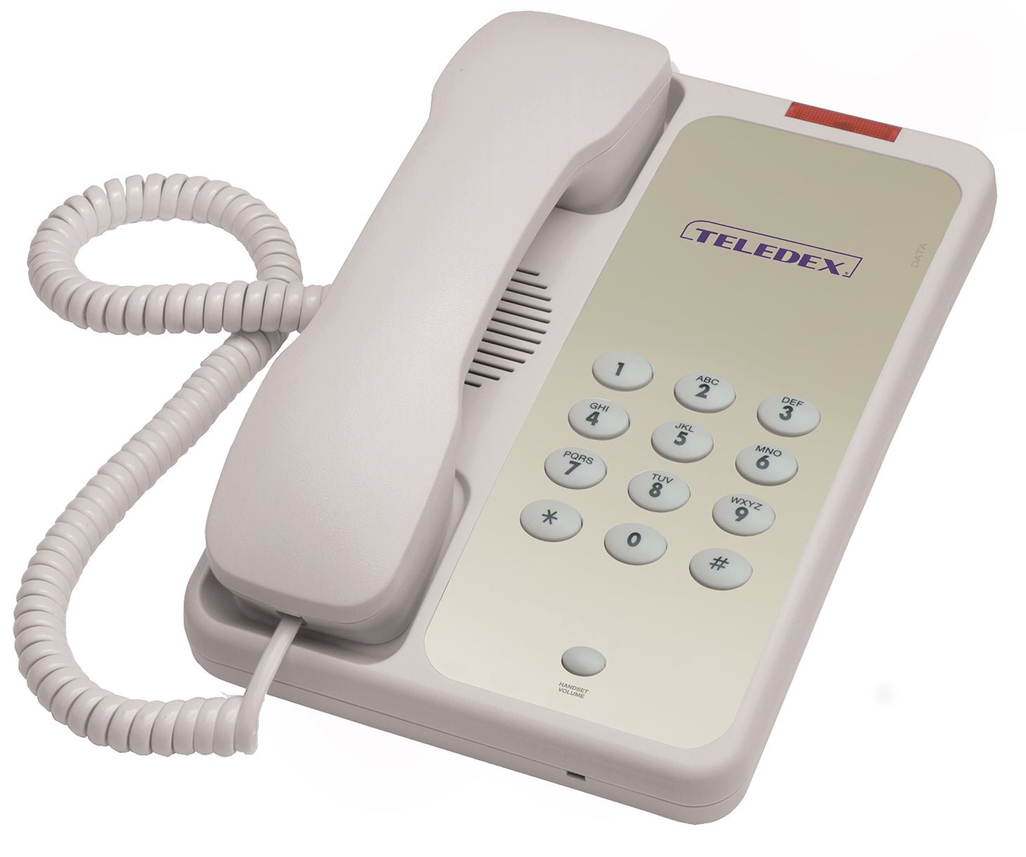 Teledex Opal 1000 Analog Phone Ash OPL76309 OPL76309 - The Telecom Spot