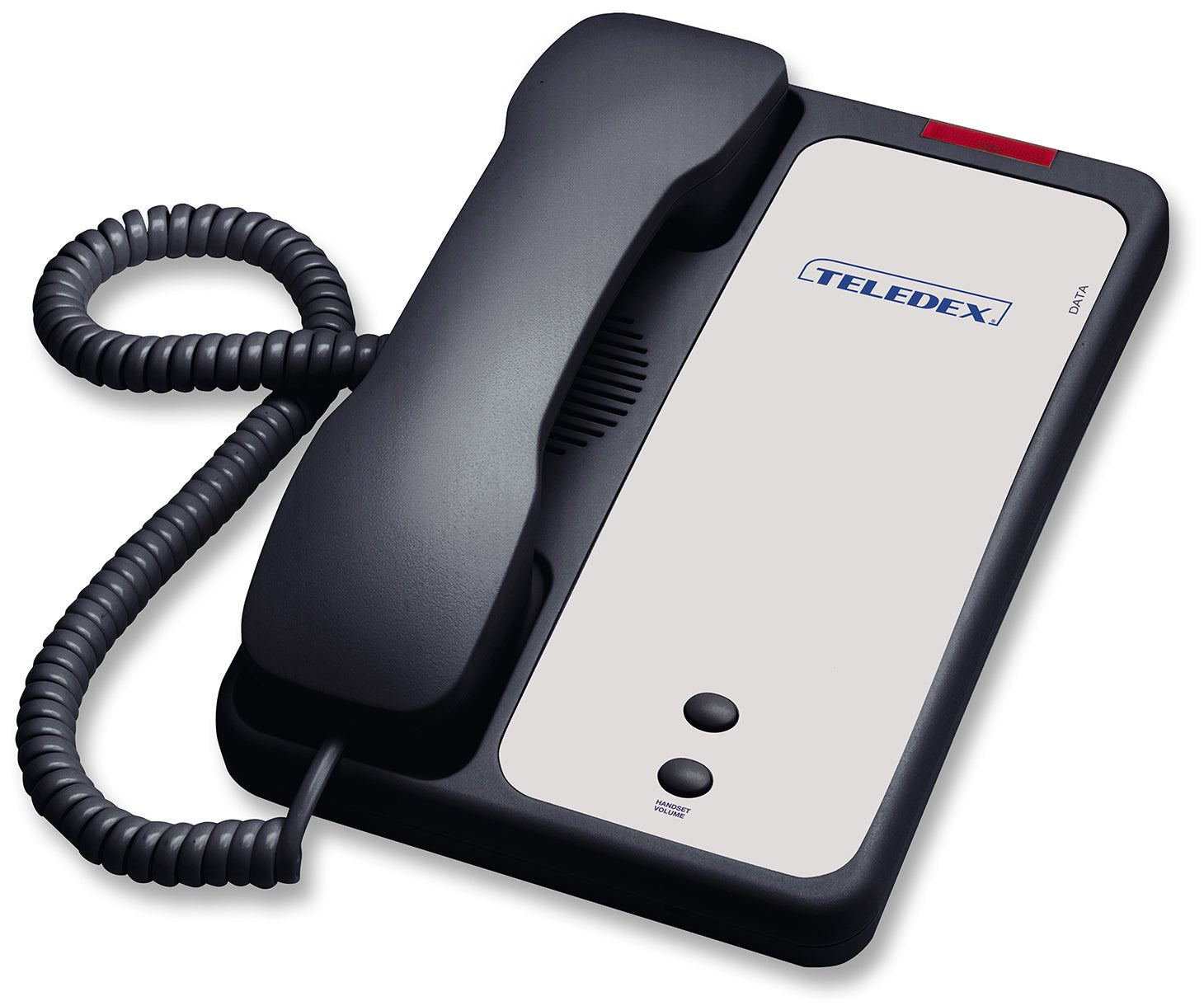 Teledex Opal 1001 Lobby Analog Phone Black OPL760091 OPL760091 - The Telecom Spot