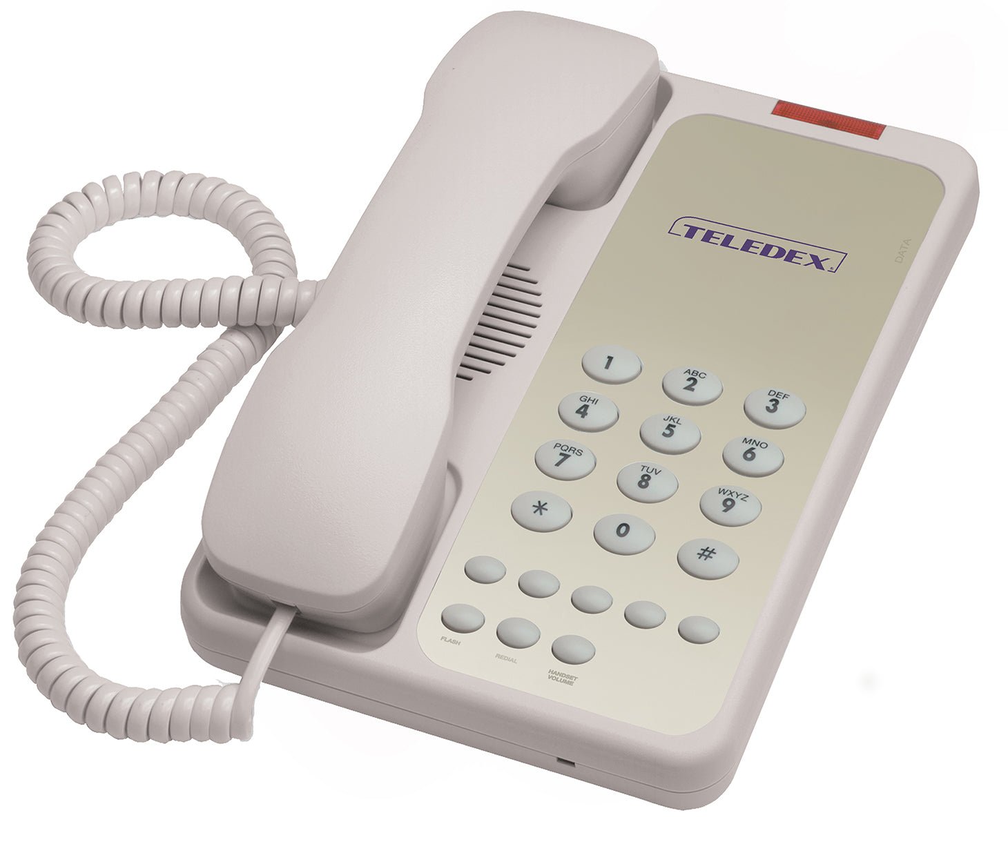 Teledex Opal 1005 Analog Phone Ash OPL76139 OPL76139 - The Telecom Spot
