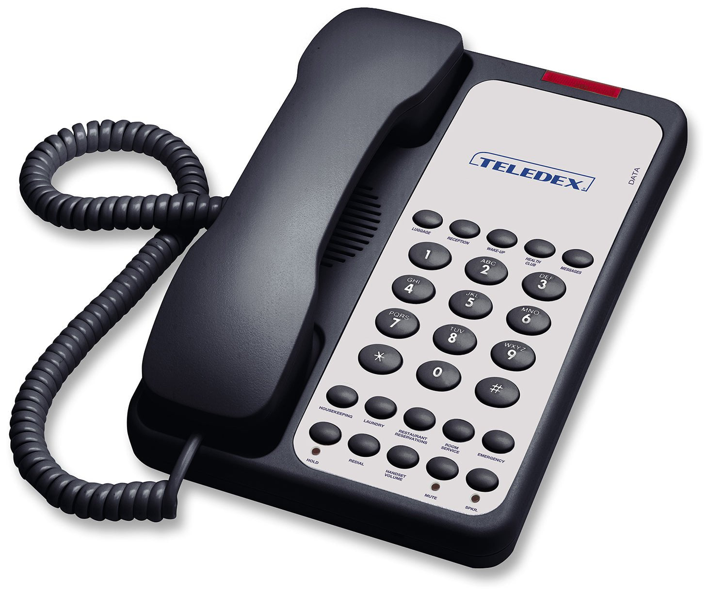 Teledex Opal 1010S Analog Phone Black OPL763391 OPL763391 - The Telecom Spot
