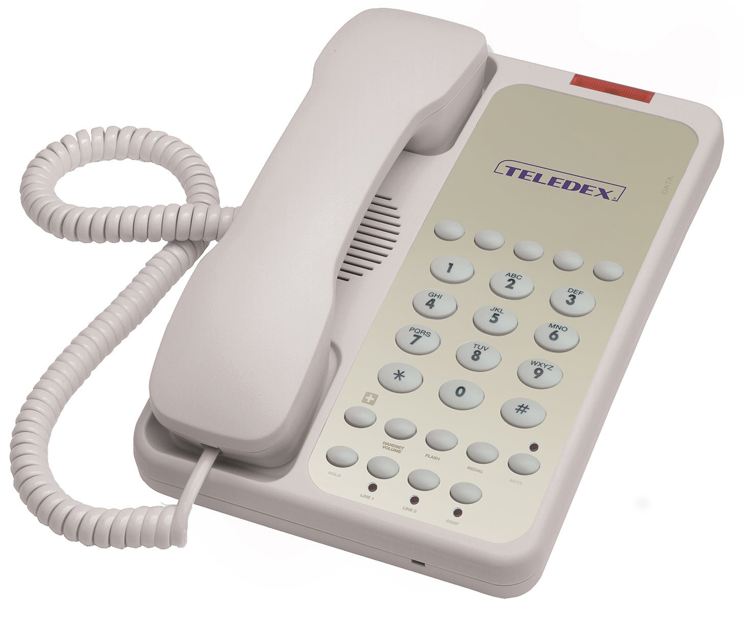 Teledex Opal 2006 Analog Phone Ash OPL78039 OPL78039 - The Telecom Spot