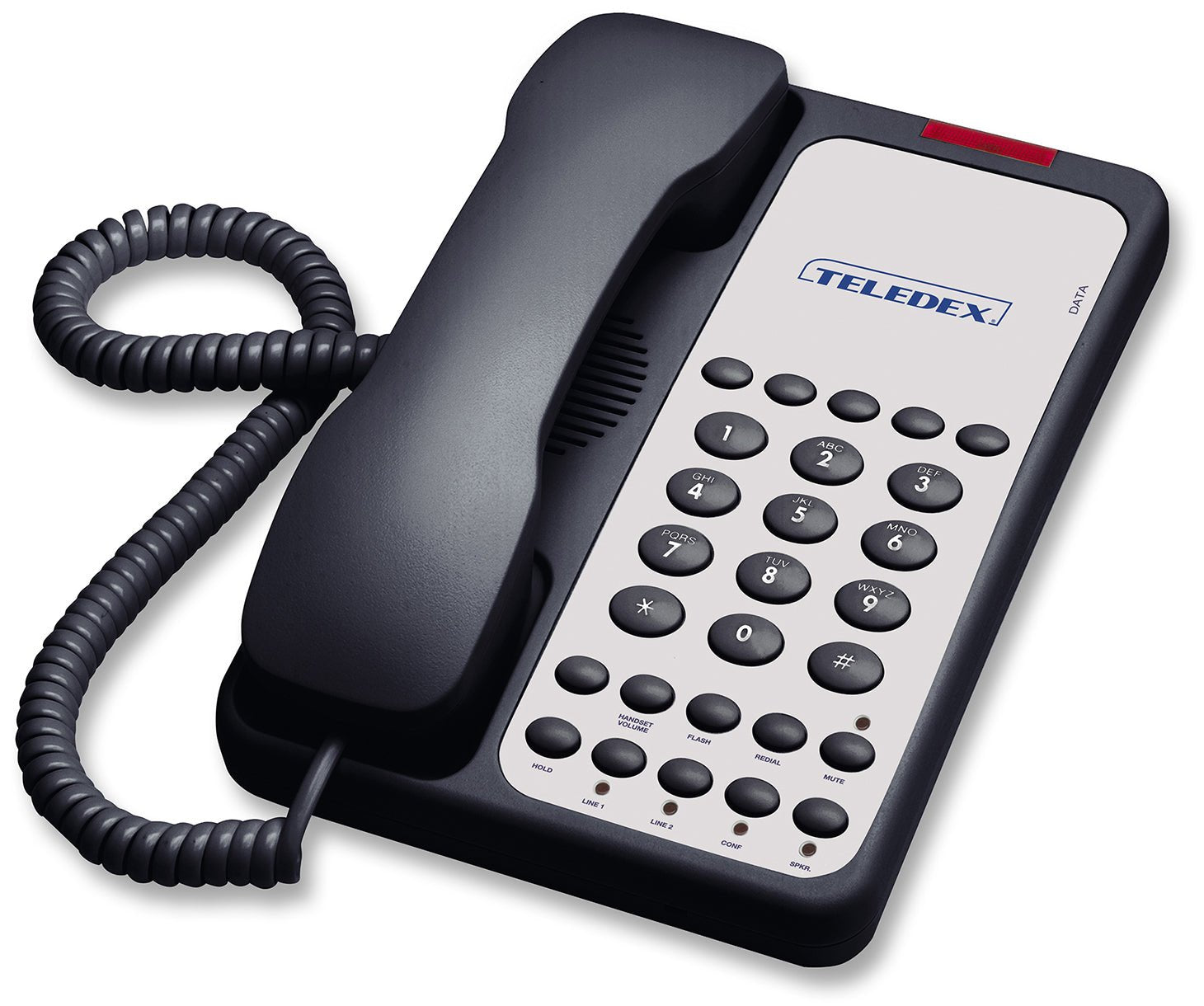 Teledex Opal 2006S Analog Phone Black OPL781491 OPL781491 - The Telecom Spot