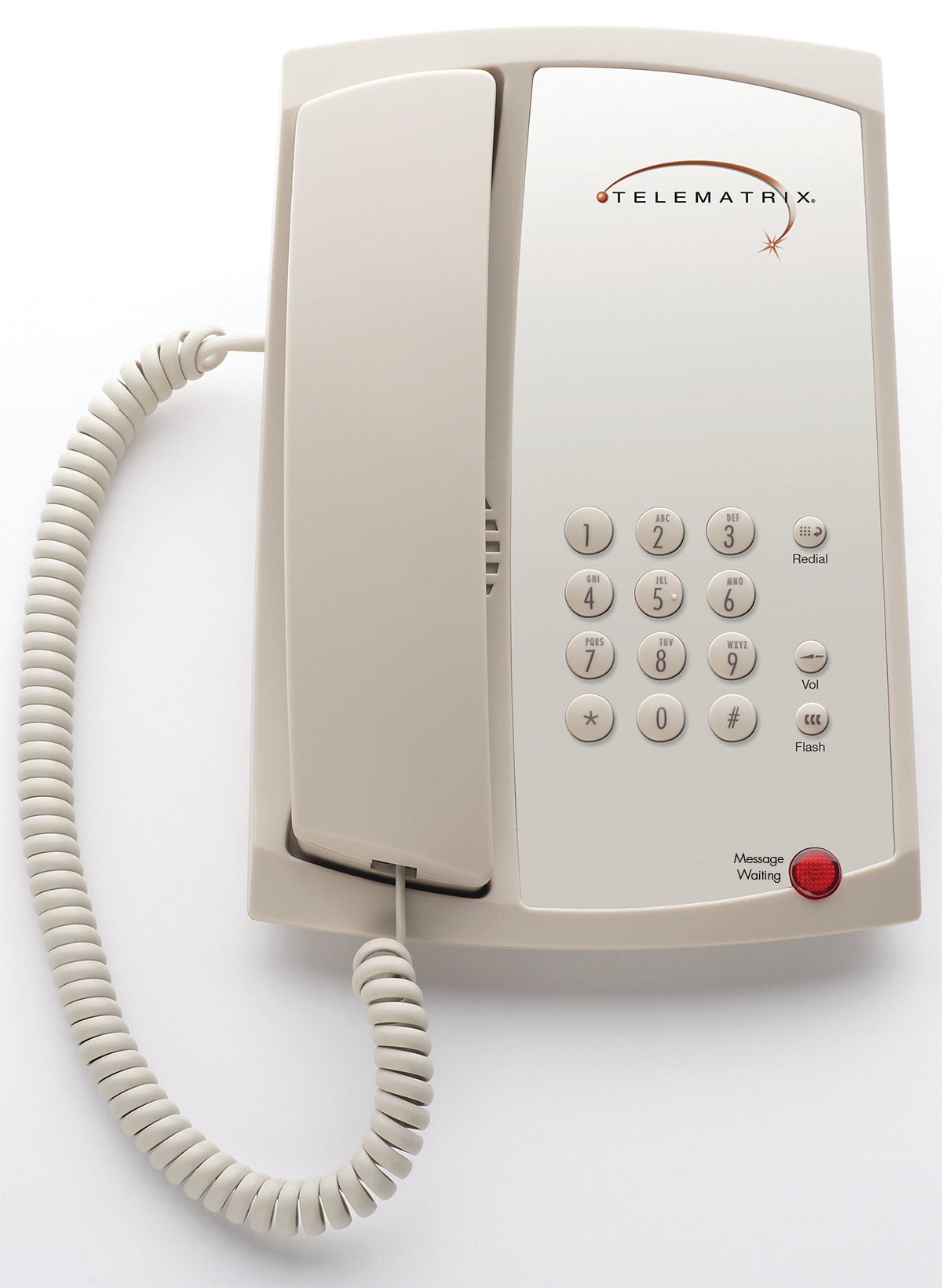 TeleMatrix 3100MWB Analog Phone Ash 31039 31039 - The Telecom Spot
