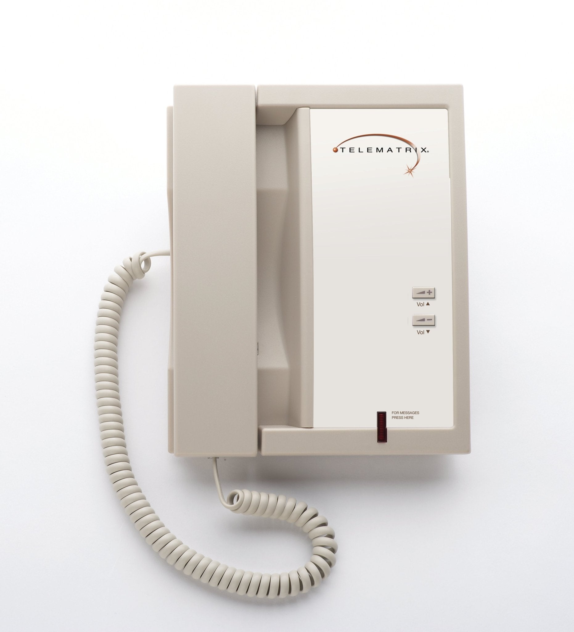 TeleMatrix 3300IP Lobby VoIP Corded Phone Ash 33V20N0L3 33V20N0L3 - The Telecom Spot