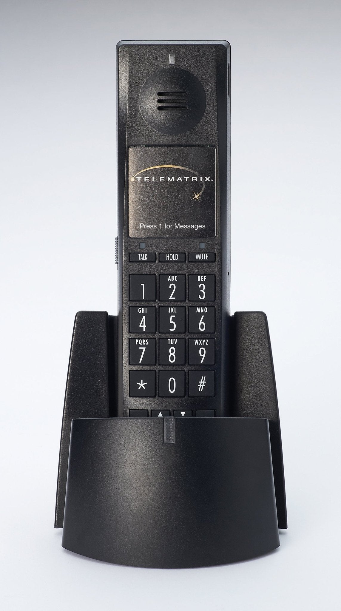 TeleMatrix Handset Kit  Analog Cordless Phone Black 965591HDKIT - N 965591HDKIT - N - The Telecom Spot