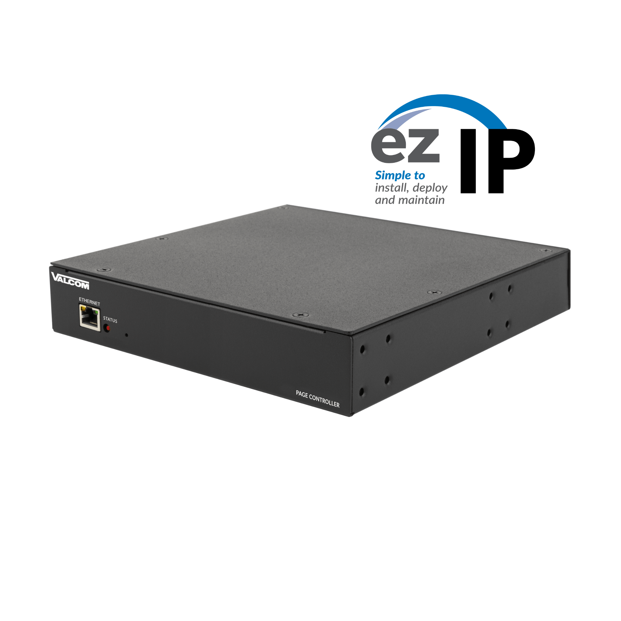 Valcom EZ - PC6 ezIP 6 - Zone Hybrid Page Controller – Analog & VoIP Paging Integration EZ-PC6 - The Telecom Spot