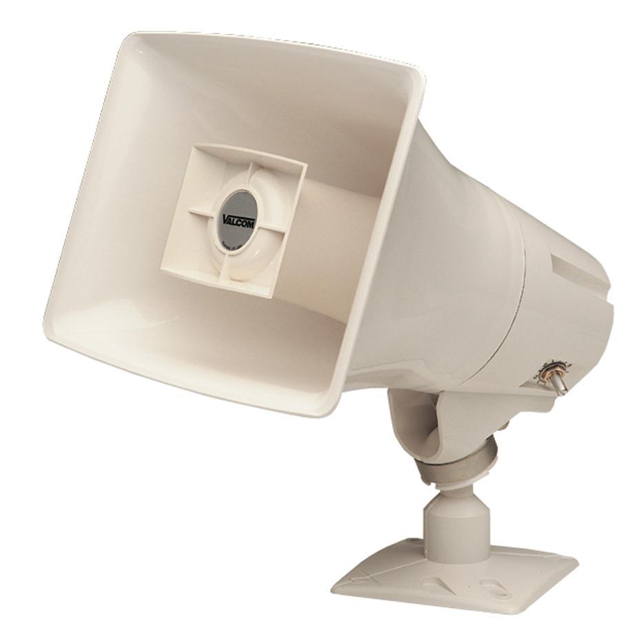 Valcom V-1030M 5 Watt Marine Horn (White) V-1030M - The Telecom Spot