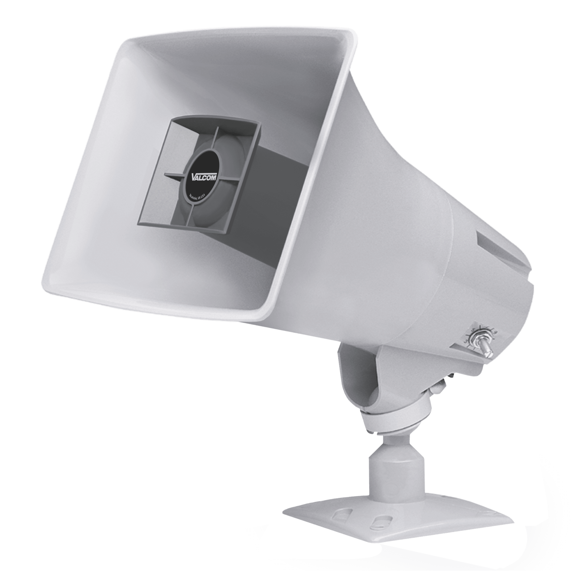 VALCOM V - 1036C - GY 15 - Watt Horn - Gray V-1036C-GY - The Telecom Spot