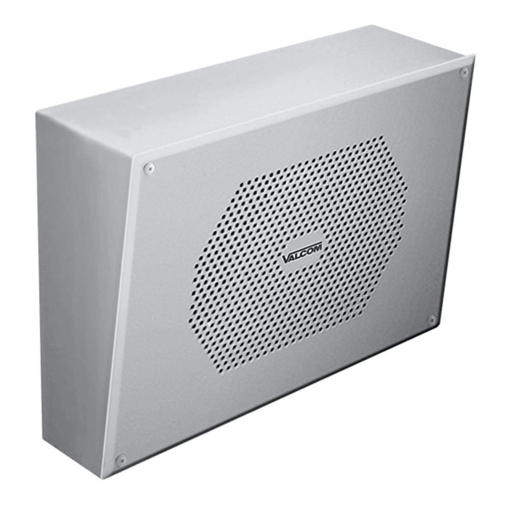Valcom V - 9871 Vandal Resistant 8in. Wall Speaker Talkback (includes V - 9807) V-9871 - The Telecom Spot