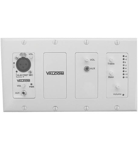 VALCOM V - 9985W In - wall Modular Mixer V-9985W - The Telecom Spot
