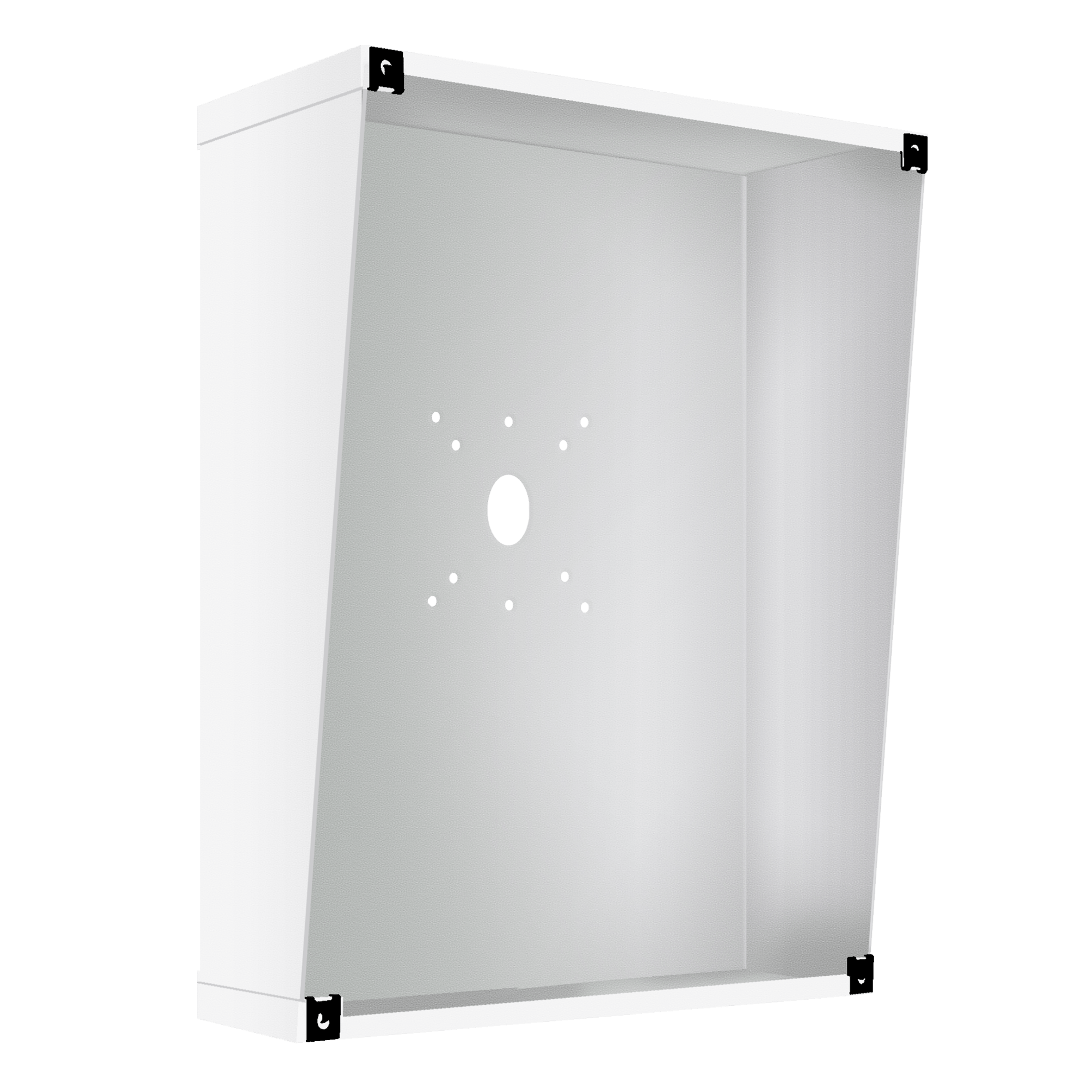 Valcom VB - A21 Angled Mount for use w/VIP - 412 - DF VIP - 432 - DF VIP - 412 - DF - IC VIP - 432 - DF - IC (digital clocks only) VB-A21 - The Telecom Spot