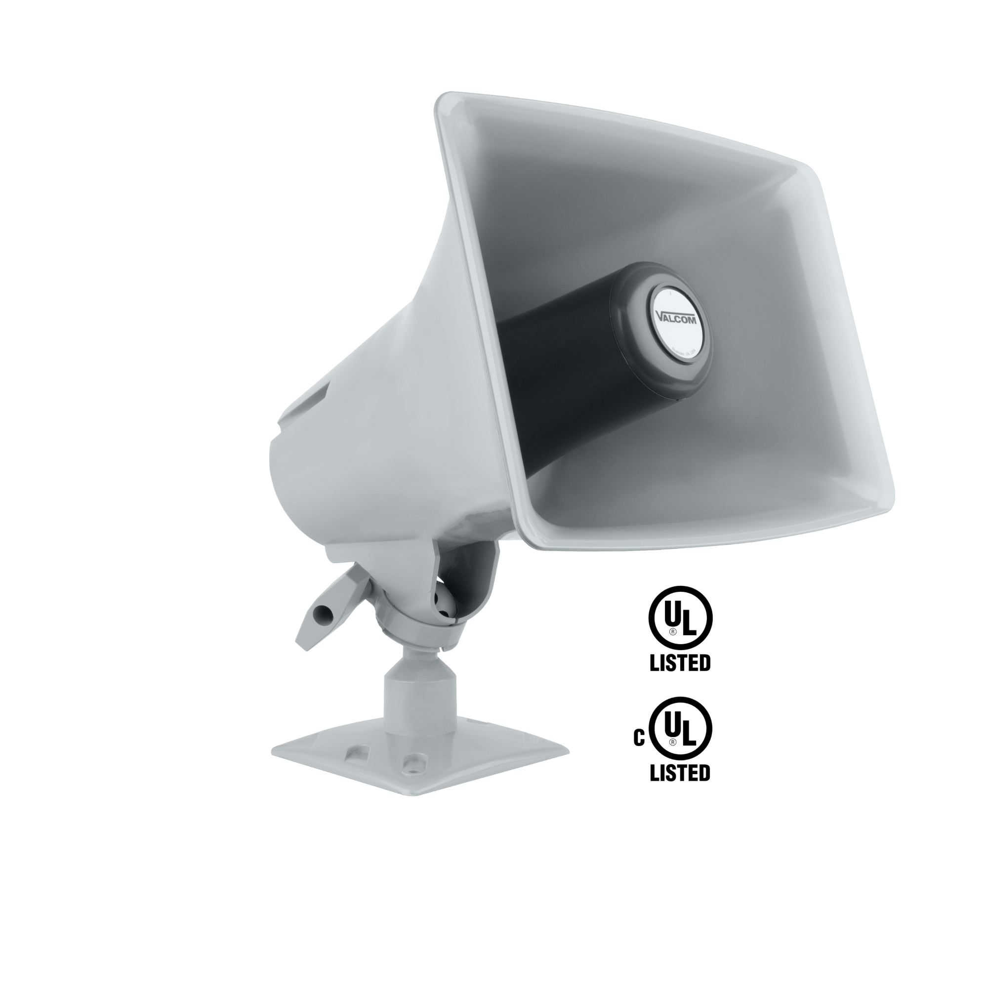 VALCOM VIP - 148AL - GY - SA IP Talk - Back Marine Horn Gray Syn - Apps VIP-148AL-GY-SA - The Telecom Spot