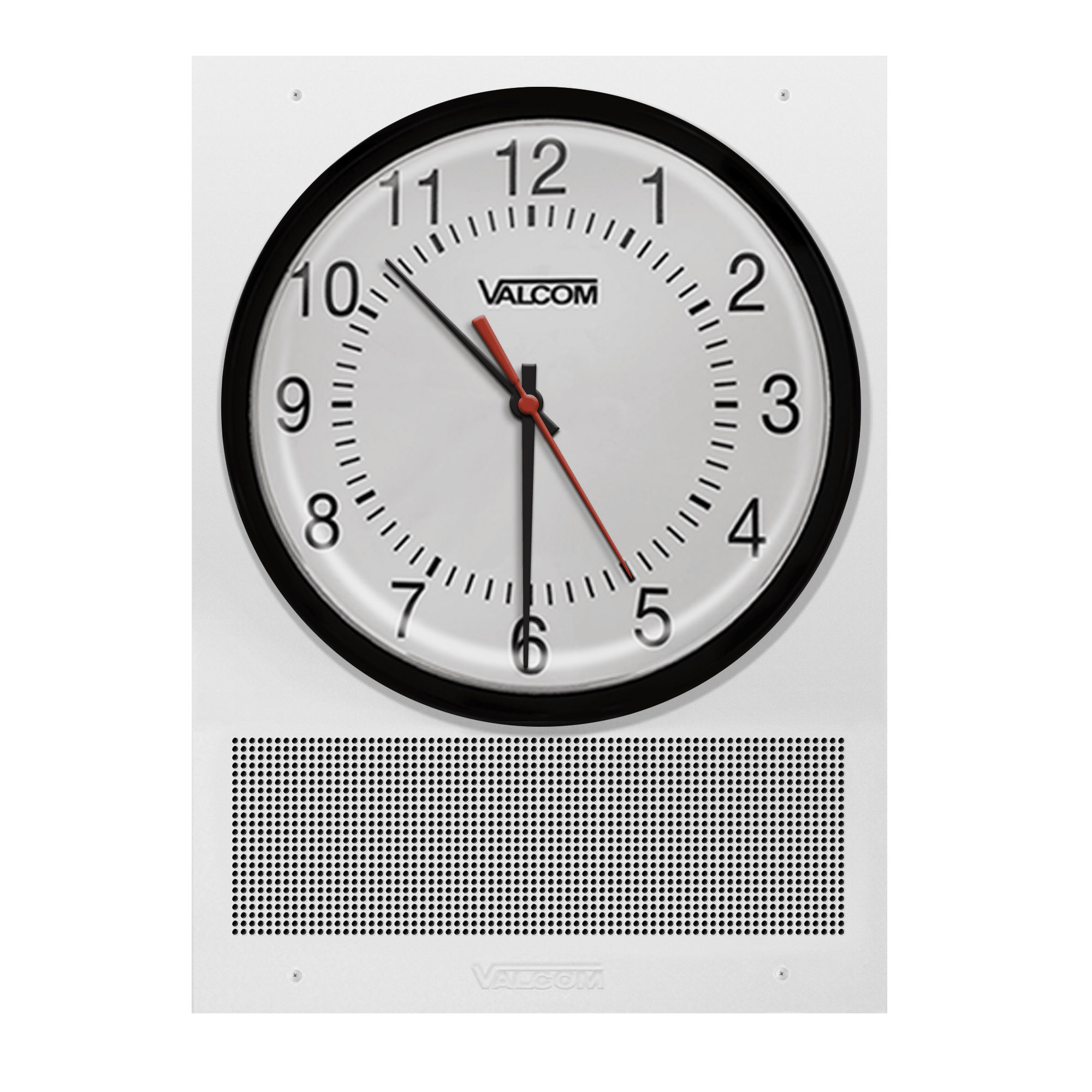 Valcom VIP - 431A - A - IC Ip Talkback Speaker W/analog Clock VIP-431A-A-IC - The Telecom Spot
