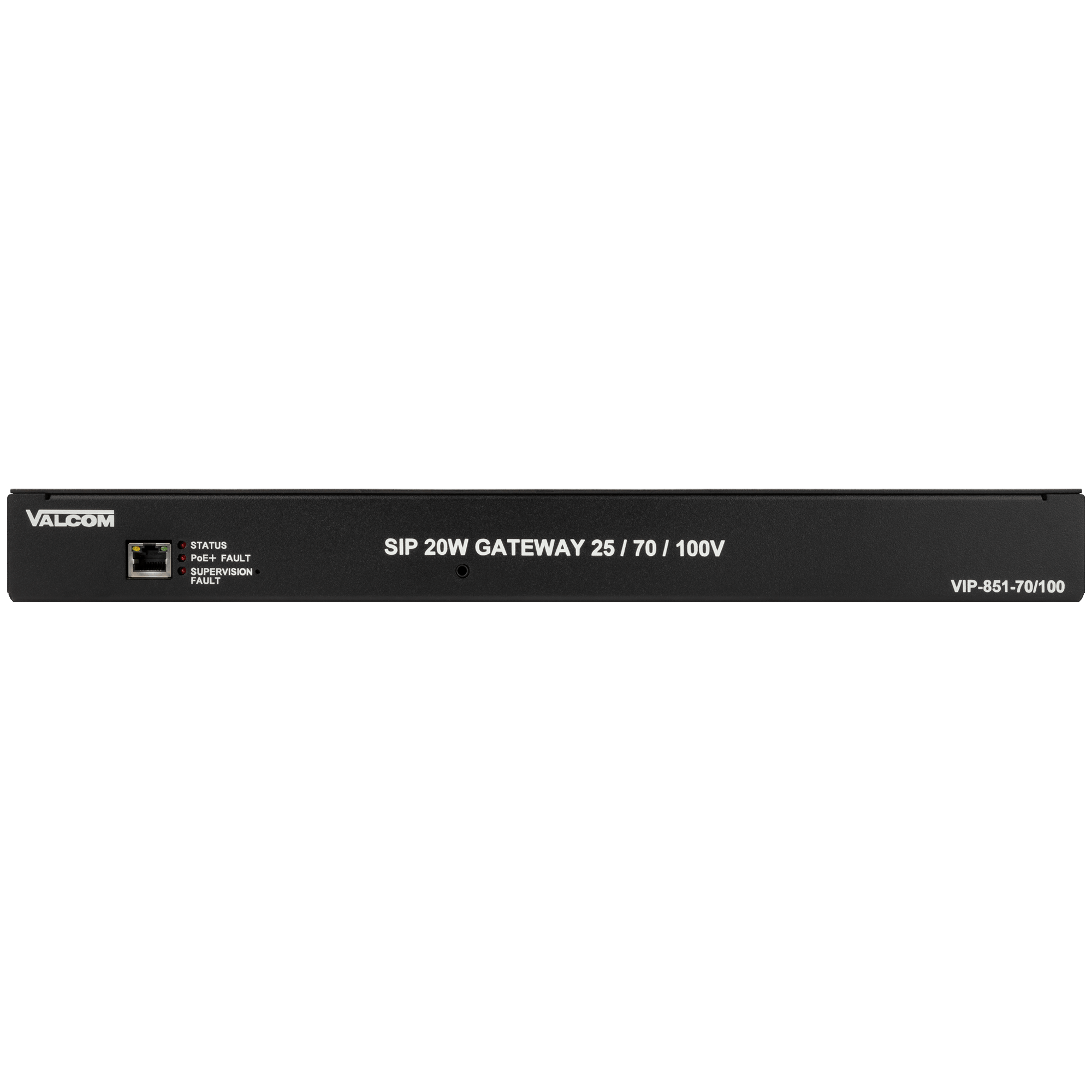 VALCOM VIP - 851 - 70/100 25/70/100 - volt Ip/sip 20w Amplifier VIP-851-70/100 - The Telecom Spot