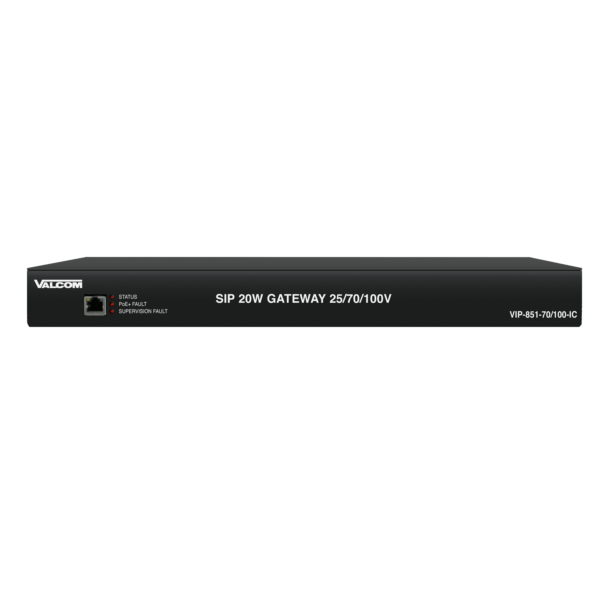 VALCOM VIP - 851 - 70/100 - IC InformaCast SIP 20W Gateway 25/70/100v VIP-851-70/100-IC - The Telecom Spot