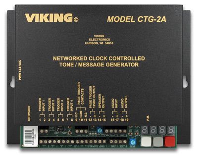 Viking CTG-2A Network Clock Controlled Tone / Message Generator CTG-2A - The Telecom Spot