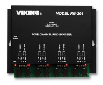 Viking Electronics 4 Line Ring Shaper/Booster RG-204 - The Telecom Spot