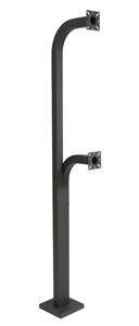 Viking Electronics Dual Height Gooseneck Pedestal 40in 70in VE-GNP-2 - The Telecom Spot