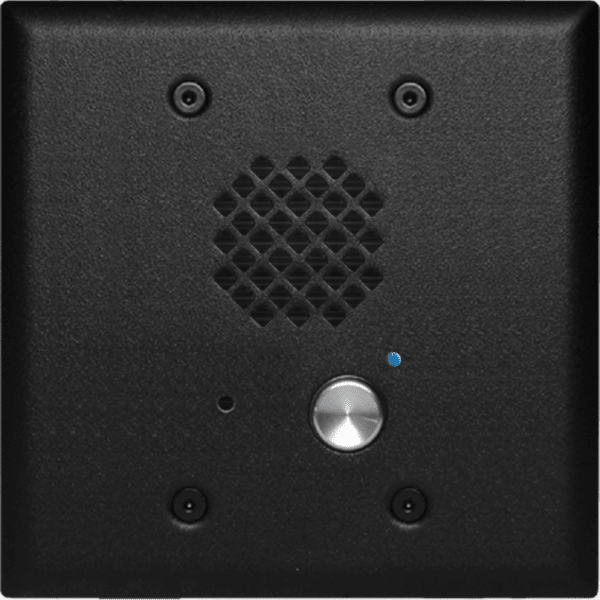 Viking Electronics E - 60 - BK - IP VoIP Black Door Phone with Blue LED E-60-BK-IP - The Telecom Spot