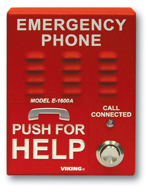 Viking E-1600A-EWP Emergency Phone EWP | ADA Compliant Red Dialer