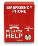 Red Dialer Viking E-1600A-EWP Emergency Phone EWP | ADA Compliant Red Dialer