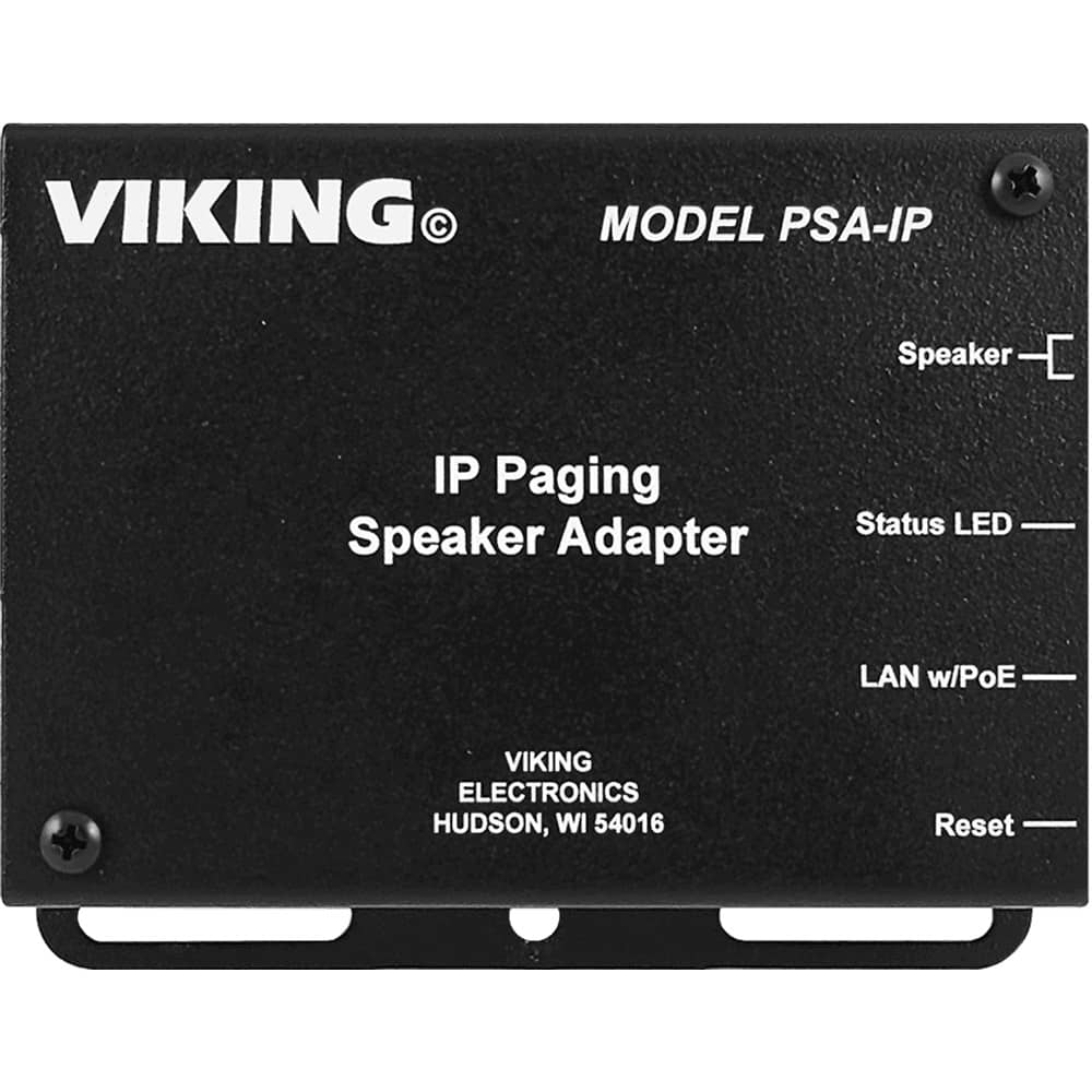 Viking Electronics IP Paging Speaker Adapter PSA-IP - The Telecom Spot